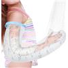 Copertura Impermeabile Per Gesso Braccio Bambino: Protezione Doccia Riutilizzabile Per Gomito, Braccio E Mano Rotti, In PVC Medicale (1 Pezzo)