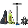 SMACO Mini Scuba Tank 1L Bombola da Immersione Fornisce 15-20 Minuti Respirazione per Immersioni in Acque Poco Profonde Kit da Sub per Lavoro Subacqueo/Come Aria di Riserva, Pacchetto C (Verde)