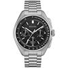 Bulova AZZUTORK Orologio Analogico al Quarzo Uomo con Cinturino in Acciaio Inossidabile 96B258