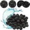 Tkxjry 100 Pezzi Palline Filtranti Biologiche, 26 mm Acquario Filtro Bio Palle, Serbatoio di Pesci Bio Palle, Filtro a Sfera biochimico, per Acquario Stagno Filtro Esterno la Pulizia (26MM)