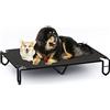 KORIMEFA Brandina per Cani Taglia Grande, Lettino Rialzato, Cuccia Interno Esterno Rinfrescante per Animali Domestici, 122x85cm (XL)
