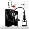 CoundCo Set Anal Plug con Pompa a Vuoto in Silicone - Stimolatore Clitoride e Anale per Uomini e Donne (Nero, Spirale)