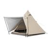 Naturehike Tipi, tenda per 3 - 4 persone, impermeabile, antivento, facile da montare, tenda piramidale, per attività all'aperto, campeggio, famiglie