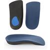 JSHshield Solette Inserti ortesici a 3/4 di lunghezza, soletta per alleviare il dolore dell'arco, per fascite plantare, piedi piatti, dolore allo sperone calcaneare di sollievo