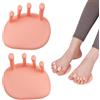 momgyaamz Tutore Alluce Valgo, Divaricatore Dita Piedi Ri-Pulibile, Correttore Alluce Valgo Donna in Silicone, Divaricatore Alluce Valgo Per il Rilassamento Delle Dita dei Piedi, Separatore Dita Piedi, 2 Pezzi