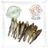Lucze Spratti per cani essiccati - spuntino per cani & spuntino per gatti - Pesce secco - 9 - 10 cm - 100% naturale - Lucze (100 g)