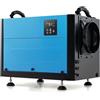 RELAX4LIFE Deumidificatore Commerciale 58,5/73,5 L, Deumidificatore Industriale Professionale con 3 Modalità e Timer 24H per Cantina Magazzino fino a 80/100㎡ (Blu - 58,5 L/giorno)