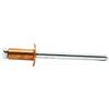 Screws City 4,8 mm x 14 mm rame cieco pop rivetto cupola albero in acciaio ISO 15977 (confezione da 20) E5B