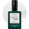 Manucurist Smalto Semipermanente Unghie Bianco Lattiginoso Green Flash Milky White - Gel Unghie - 12-free, bio-based (84%) - Manicure Professionale - Made in France - 15 ml