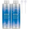 Joico, set shampoo 1000 ml e balsamo 1000 ml, per capelli secchi, danneggiati o disidratati, con pompetta (etichetta in italiano non garantita)