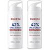 OUKEYA Crema all'Urea al 42% più Acido Salicilico al 2%, Trattamento Intensivo per Riparazione della Pelle Screpolata Su Mani, Talloni, Confezione Migliorata Con Erogatore a Pompa, 2 x 150g