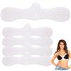 Boyiee 4 Fodere per Reggiseno in Cotone Riutilizzabili Fodere de Reggiseno Assorbire Sudore Coppette Donna(Bianco,M)