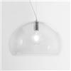 Kartell - Sospensione FL/Y - Trasparente - PMMA colorato in massa - Designer Ferruccio Laviani
