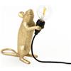 Seletti - Lampada da tavolo Animaux - Oro - Resina - Designer Marcantonio