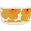 Marimekko - Ciotola Unikko - Arancione - Gres - Designer Maija Isola