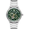 Emporio Armani Orologio uomo, movimento automatico, cassa 43 mm in acciaio inossidabile con bracciale in acciaio inossidabile, AR60053