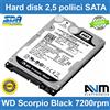 Western Digital Hard disk 2,5" SATA Western Digital WD Scorpio Black 7200rpm 500GB PS3 notebook