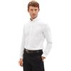 TOM TAILOR Camicia da Lavoro Slim Fit in Cotone Elasticizzato, 20000-bianco, XXXL Uomo
