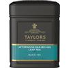 Taylors® | Tè Nero Darjeeling Pomeridiano | Delicato e Rinfrescante Tè Nero Indiano Foglia Sfusa - 125 Gr | Darjeeling Latta Metallo