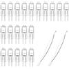 BlueXP 20 Lampadina Alogena G4 20W 12V G4 Alogeno Lampada Delle Capsule Bianco Caldo 3000K Lampadine G4 Alogene Bi-Pin Base Capsula Trasparente con Portalampada per Lampadine Cappa Cucina Lampadario
