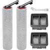 DianSung Ricambi per aspirapolvere per Dreame H15 Pro /H15 Mix /H12 Pro FlexReach/ H15 Pro FoamWash /H15S/H12 Pro FlexLite, set di accessori 2 rulli spazzola + 2 filtri + 1 spazzola di pulizia.