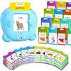 AHJ 510 Parole Schede Talking Flash Cards, Flashcards Bambini Italiano, Giochi Montessori Bambini, Italiano e Inglese Giocattoli di Apprendimento, Educativi Prescolari 255 Flashcard 510 Parole (Blu)