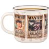 Paladone Tazza One Piece Wanted Straw Hat Pirates Heat Changing Mug 350ml, Prodotto Anime con Licenza Ufficiale, Tazza da Caffè per Bevande Calde, Regalo per Fan della Cultura Pop