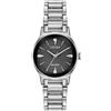 Citizen, orologio da donna Axiom Eco-Drive con cinturino con diamanti, argento/nero