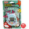 Toys Garden RETRO DIGI PETS POCKET GAME (MOD1) by T.N.T. VIDEOGAME 168 ANIMALETTI VIRTUALI IN OVETTO AZZURRO TASCABILE + PORTACHIAVE