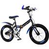 ZHMQQDL Bicicletta Pieghevole Telaio In Acciaio ad Alto Tenore di Carbonio da 22/24 Pollici per Ragazzi e Ragazze, Biciclette per Studenti, Mountain Bike per Bambini A,20 inches