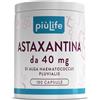 +LIFE Astaxantina Pura Alto Dosaggio PiùLife, 180 Capsule