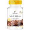 WARNKE VITALSTOFFE Olio di lino puro 500mg - Naturale e pressato a freddo - Alpha acido liponico Omega 3-250 Softgel con vitamina E | Warnke Vitalstoffe - Qualità da farmacia tedesca