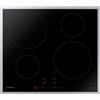Samsung NZ64H37070K - Piano Cottura ad Induzione, 60 cm., 4 Fuochi, Vetroceramica Nero