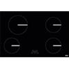 Franke FHSM 804 4I BK - Piano Cottura ad Induzione, Cristallo Nero, 80 cm, 4 Fuochi, Fun 108.0492.717