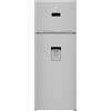 Beko RDNE455E30DSN Frigorifero Doppia Porta Capacita' 402 Litri Classe energetica F Total No Frost 185 cm Silver