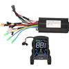 MechKit Kit Controller per Bicicletta Elettrica, 26A 36V 48V 500W 750W 3 Modalità Centralina Bici Elettrica Senza Spazzole con Display LCD