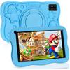 SUMTAB Tablet Bambini 7 Pollici con Controllo Parentale, Android 13 Tablette, 8 GB RAM 64GB ROM (256 GB Estensione) Bluetooth, WiFi,Tablet per Bambini con Custodia(Blu)