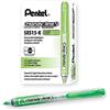 Pentel Lot de 12 Handy-Lines S Surligneur Rétractable/Rechargeable Vert clair