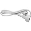 VoltShine Prolunga per presa elettrica 2 m, 3 x 1,5 mm, rame, 3500 W massimo; ideale per collegare più dispositivi in spazi limitati.