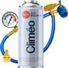 Climéo 400 ml - Sostituto ecologico per il refrigerante R1234yf 2 in 1, 3 in 1 | Manutenzione dell'aria condizionata in autonomia (1 lattina + tubo, 3 in 1)