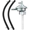 MCHNIC Rubinetto benzina per scooter M16 x 1,5, serbatoio in metallo con tubo della benzina per CPI Keeway Kymco SYM GY6 139QMB Generic Baotian Benzhou Roller