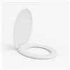 Brigros - Sedile Wc Copriwater Universale, Chiusura Ammortizzata Tavoletta Wc Con Sgancio Rapido, Facile Da Montare, Materiale Antibatterico, Termoindurente Ad Utilizzo Universale (Beta Rallenty)