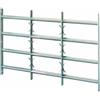 Alberts 553661 Griglia per finestra Amsterdam | estensibile | zincata blu | 600 x 1000-1500 mm