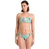 ARENA Bikini a Fascia da Donna Water Print