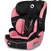 LIONELO LEVI ONE I-SIZE Seggiolino auto 76-150 cm Pink Rose