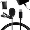 MOJOGEAR Lavalier - Microfono USB-C per Smartphone e Tablet - 1,5 metri