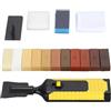 Brrnoo Macchia di Legno, 11 Colori Pavimento in Legno Graffio Riparato in Mastice 11 Colori Cera più Popolari di Pavimenti e Superfici in Laminato