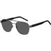 HUGO BOSS HUGO HG 1196/S Occhiali da sole da uomo Rutenio Scuro Opaco
