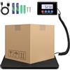 JAOGAUS Bilancia Pesa Pacchi, 200kg Bilancia Postale, Bilancia Digitale con Hold e Funzione Tara per Negozio/Pacchi/Magazzino/Bagagli, alimentata a batterie e USB