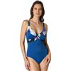 Lovable Costume Intero con Coppe Imbottite Foulard Shaping Micro Donna, Multicolore 38C - 5C